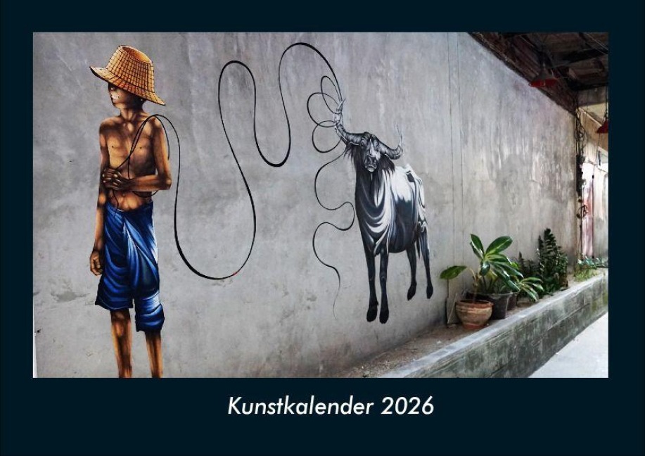 Kunstkalender 2026 Fotokalender DIN A4 - Tobias Becker