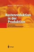 Cover-Bild zum Titel 'Kostenreduktion in der Produktion' von 'Bernd Von Regius'