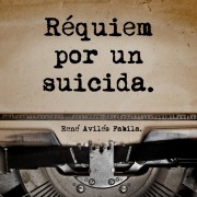 Cover-Bild zum Titel 'Réquiem por un suicida' von 'René Aviles Fabila'