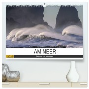 Cover-Bild zum Titel 'Am Meer. Sehnsucht Wasser (hochwertiger Premium Wandkalender 2026 DIN A2 quer), Kunstdruck in Hochglanz' von 'Rose Hurley'