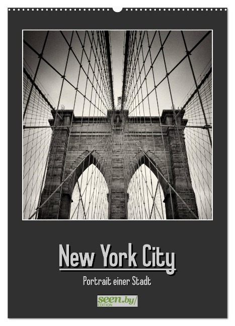 New York City - Portrait einer Stadt (Wandkalender 2025 DIN A2 hoch), CALVENDO Monatskalender - Alexander Voss