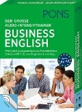 Cover-Bild zum Titel 'PONS Der große Audio-Intensivtrainer Business English' von ''