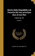 Cover-Bild zum Titel 'Storia della Repubblica di Venezia dal suo principio sino al suo fine' von 'Giuseppe Cappelletti'