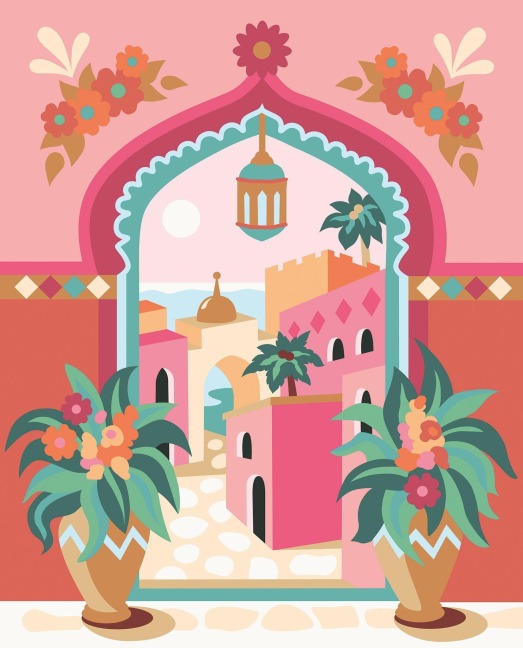 CreArt Adults Trend - Orientalische Stadt - 