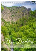 Cover-Bild zum Titel 'Das Bodetal - Der Grand Canyon des Ostens (Tischkalender 2026 DIN A5 hoch), CALVENDO Monatskalender' von 'Thomas Bugdoll'