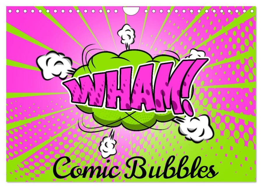 Comic Bubbles (Wandkalender 2026 DIN A4 quer), CALVENDO Monatskalender - Sell Pixs:Sell