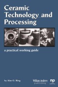 Cover-Bild zum Titel 'Ceramic Technology and Processing' von 'Alan G. King'