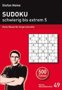 Cover-Bild zum Titel 'Sudoku - schwierig bis extrem 5' von ''
