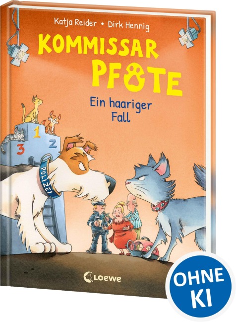 Kommissar Pfote (Band 4) - Ein haariger Fall - Katja Reider