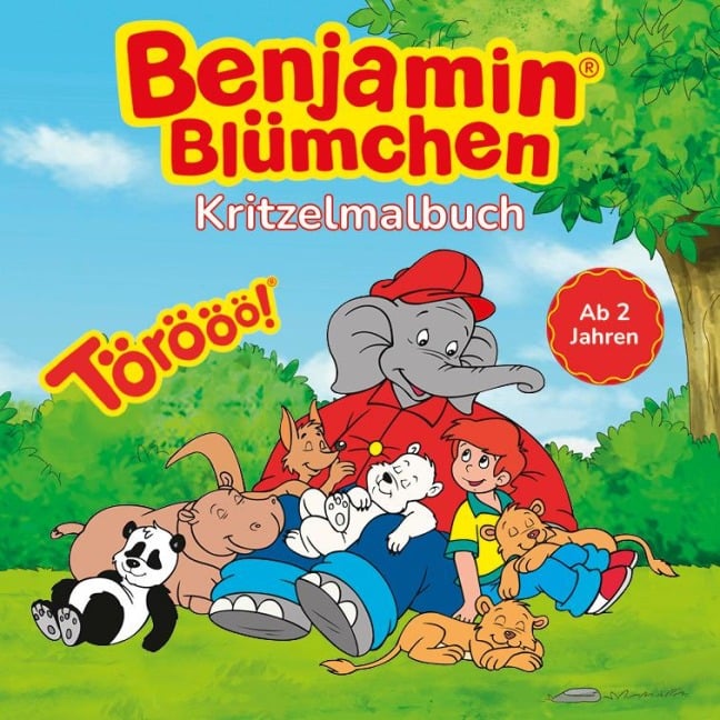 Benjamin Blümchen Kritzelmalbuch - ab 2 Jahren - 