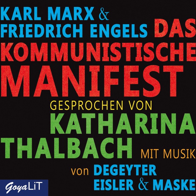 Das kommunistische Manifest - Friedrich Engels, Karl Marx, Pierre Degeyter, Hanns Eisler