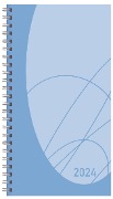 Taschenkalender Modus XL Flexi Colourlux aqua 2024 - 