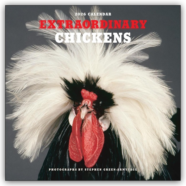 Extraordinary Chickens - Außergewöhnliche Hühner 2026 - Wandkalender - Original Harry N. Abrams Kalender [Mehrsprachig] [Kalender] - Harry N. Abrams