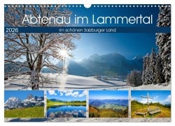 Cover-Bild zum Titel 'Abtenau im Lammertal (Wandkalender 2026 DIN A3 quer), CALVENDO Monatskalender' von 'Christa Kramer'