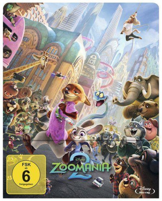 Zoomania 2 (Limited Steelbook) - Jared Bush, Michael Giacchino