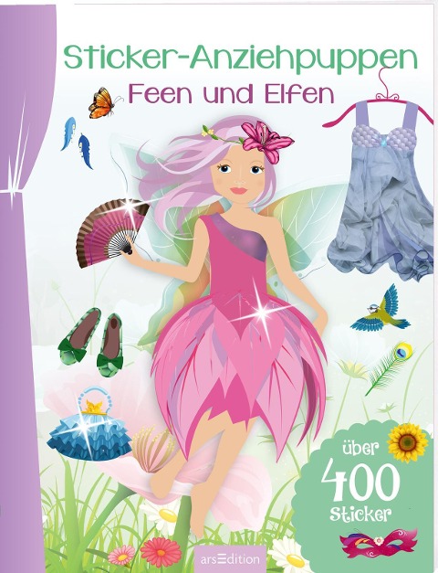 Sticker-Anziehpuppen - Feen und Elfen - 
