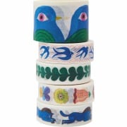 Tape Set Midsommar Magic FSC MIX, 5 Stk, 4x 1,5cm x 10m, 1x 3 cm x 10m - 