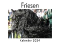 Friesen (Wandkalender 2024, Kalender DIN A4 quer, Monatskalender im Querformat mit Kalendarium, Das perfekte Geschenk) - Anna Müller
