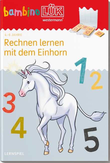 bambinoLÜK. 4/5/6 Jahre - Vorschule Rechnen lernen mit dem Einhorn - Edyta Gwozdz