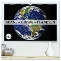 Sonne, Monde und Planeten (hochwertiger Premium Wandkalender 2024 DIN A2 quer), Kunstdruck in Hochglanz - Elisabeth Stanzer