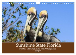 Cover-Bild zum Titel 'Sunshine State Florida Natur, Tierwelt und Nationalparks (Wandkalender 2027 DIN A4 quer), CALVENDO Monatskalender' von 'Andreas Rose'