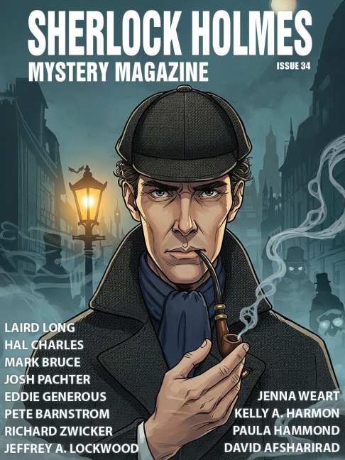 Sherlock Holmes Mystery Magazine #34 - Arthur Conan Doyle, Laird Long, S. Brent Morris, Kelly A. Harmon, Mark Bruce