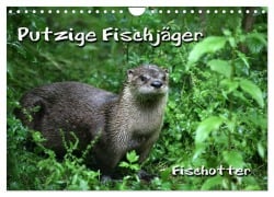 Cover-Bild zum Titel 'Putzige Fischjäger (Wandkalender 2026 DIN A4 quer), CALVENDO Monatskalender' von 'Martina Berg'