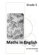 Cover-Bild zum Titel 'Maths in English. Grade 5' von 'Yulia Kovalenko'