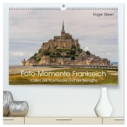 Küsten der Normandie und der Bretagne (hochwertiger Premium Wandkalender 2026 DIN A2 quer), Kunstdruck in Hochglanz - Roger Steen