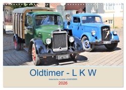 Cover-Bild zum Titel 'Oldtimer - L K W (Wandkalender 2026 DIN A3 quer), CALVENDO Monatskalender' von 'Günther Klünder'