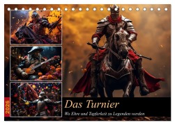 Cover-Bild zum Titel 'Das Turnier (Tischkalender 2026 DIN A5 quer), CALVENDO Monatskalender' von 'Sven Melisch'