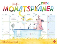 Helme Heine: Monatsplaner 2026 - Helme Heine