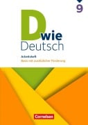 Cover-Bild zum Titel 'D wie Deutsch 9. Schuljahr. Arbeitsheft mit Lösungen' von 'Sven Grünes'