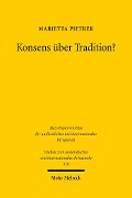 Cover-Bild zum Titel 'Konsens über Tradition?' von 'Marietta Pietrek'