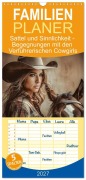 Cover-Bild zum Titel 'Familienplaner 2027 - Sattel und Sinnlichkeit - Begegnungen mit den Verführerischen Cowgirls mit 5 Spalten (Wandkalender, 21 x 45 cm) CALVENDO' von 'Steffen Gierok-Latniak'
