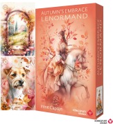 Cover-Bild zum Titel 'Autumn`s Embrace Lenormand GB - 38 Lenormand cards and booklet (English)' von 'Irene Captijn'