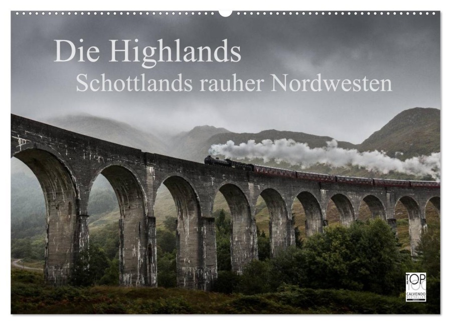 Die Highlands - Schottlands rauher Nordwesten (Wandkalender 2026 DIN A2 quer), CALVENDO Monatskalender - Andreas Peters