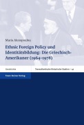 Cover-Bild zum Titel 'Ethnic Foreign Policy und Identitätsbildung' von 'Maria Alexopoulou'