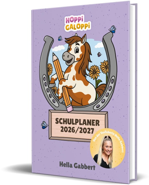 HOPPi GALOPPi Schulplaner 2026/2027 - Hella Gabbert