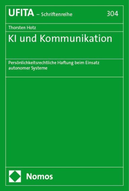KI und Kommunikation - Thorsten Hotz