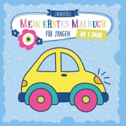 Cover-Bild zum Titel 'Mein erstes Malbuch für Jungen' von 'Zaubersüss Malbücher'