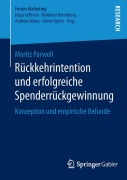 Cover-Bild zum Titel 'Rückkehrintention und erfolgreiche Spenderrückgewinnung' von 'Moritz Parwoll'