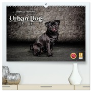 Cover-Bild zum Titel 'Urban Dogs - Hundekalender der anderen Art (hochwertiger Premium Wandkalender 2026 DIN A2 quer), Kunstdruck in Hochglanz' von 'Oliver Pinkoss Photostorys'