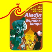 Cover-Bild zum Titel 'Aladin und die Wunderlampe' von 'Erika Burk'
