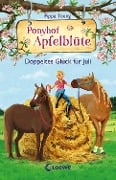 Cover-Bild zum Titel 'Ponyhof Apfelblüte (Band 21) - Doppeltes Glück für Juli' von 'Pippa Young'