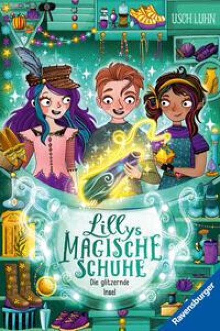 Lillys magische Schuhe, Band 8: Die glitzernde Insel - Usch Luhn