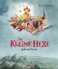 Cover-Bild zum Titel 'Die kleine Hexe geht auf Reisen' von 'Lieve Baeten'