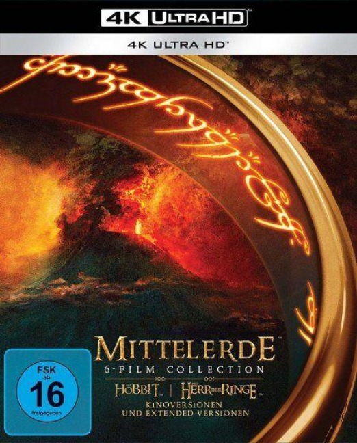 Mittelerde 6-Film Collection - 4K UHD - John Ronald Reuel Tolkien