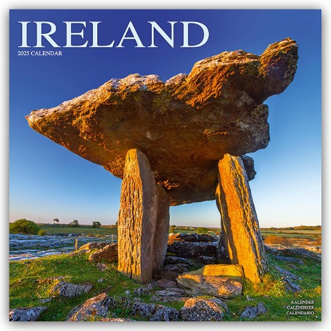 Ireland - Irland 2025 - 16-Monatskalender - Avonside Publishing Ltd