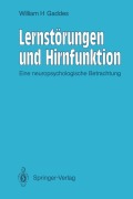 Cover-Bild zum Titel 'Lernstörungen und Hirnfunktion' von 'William H. Gaddes'